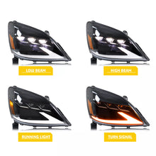 Load image into Gallery viewer, inginuity time LED Headlights for Lexus GX470 2003-2007 Triple Beam Front Lamps Start-up Animation Sequential Turn Signal Assembly