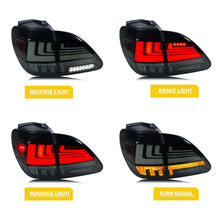 Load image into Gallery viewer, inginuity time LED Tail Lights for Lexus RX300 1999-2003 Start-up Animation Sequential Turn Signal Rear Lamps Assembly