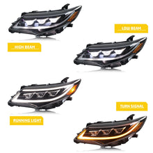 Load image into Gallery viewer, inginuity time LED Lexus Headlights for Toyota Camry 2012-2014 SE LE XLE Start-up Animation Sequential Turn Signal Front Lamps Assembly