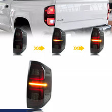 Load image into Gallery viewer, inginuity time LED Tail Lights for Toyota Tundra 2014-2021 Pickup Start-up Animation Sequential Turn Signal Rear Lamps Assembly