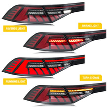 Cargar imagen en el visor de la galería, inginuity time LED Tail Lights with Trunk Lamp for Honda Accord 11th Gen 2023-2026 Start-up Animation Sequential Signal Rear Lamps Assembly