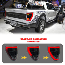 Load image into Gallery viewer, inginuity time LED Tail Lights for Ford F-150 XLT Lariat P702 14th Gen 2021 2022 2023 2024 Start-up Animation Sequential Turn Signal Rear Lamps Assembly