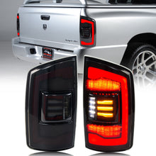 Load image into Gallery viewer, inginuity time LED 2019+ Tail Lights for Dodge Ram 3rd Gen 2002 2003 2004 2005 Sequential Signal Start-up Animation Rear Lamps Assembly