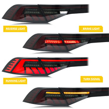 Cargar imagen en el visor de la galería, inginuity time LED Tail Lights with Trunk Lamp for Honda Accord 11th Gen 2023-2026 Start-up Animation Sequential Signal Rear Lamps Assembly