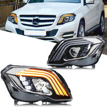 Load image into Gallery viewer, inginuity time LED Sequential Headlights for Mercedes Benz GLK350 GLK250 2013-2015 Front Lamps Assembly Accessary