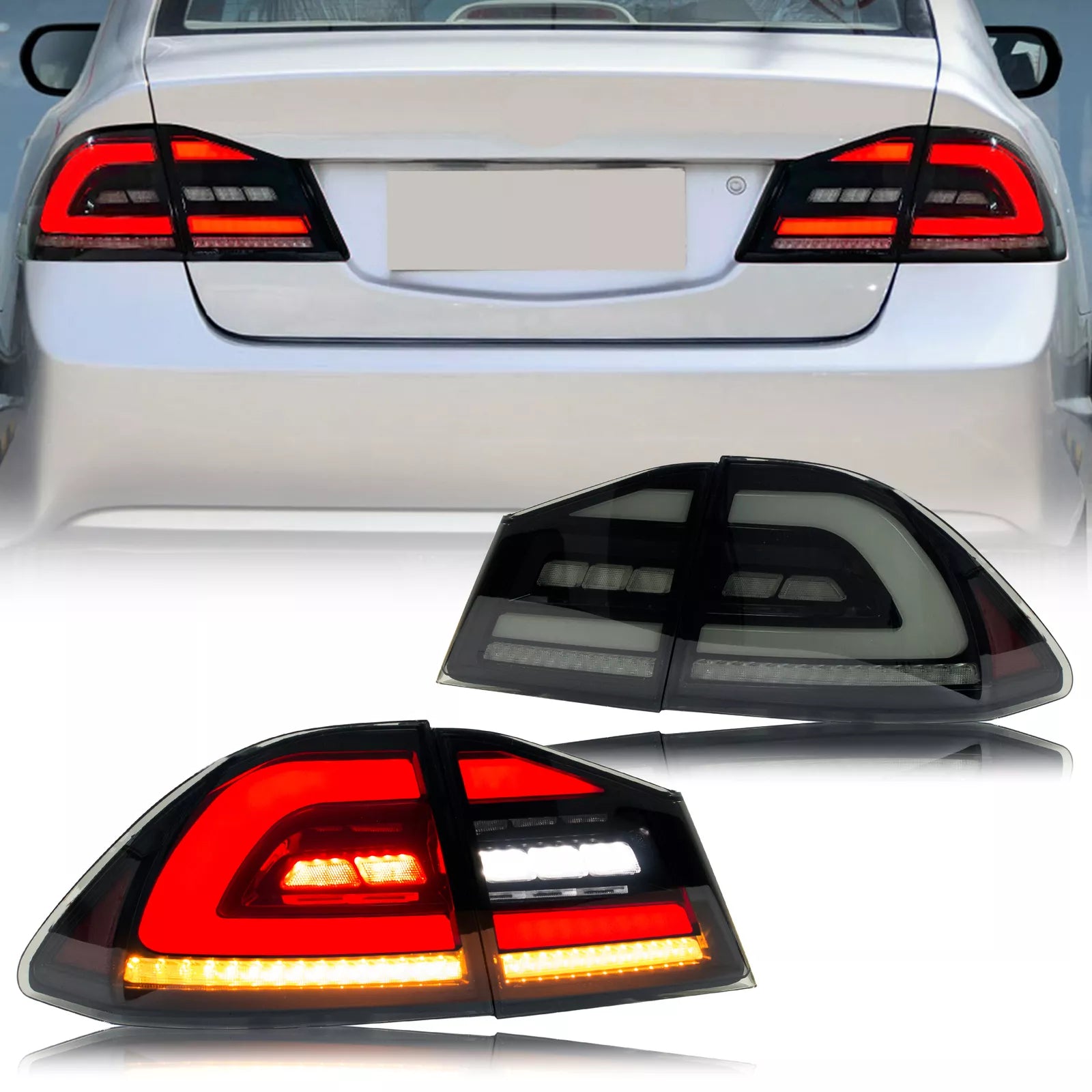 inginuity time LED Tail Lights for Honda Civic FD1 FD2 FD3 inginuity time LED Tail Lights for Honda Civic FD1 FD2 FD3