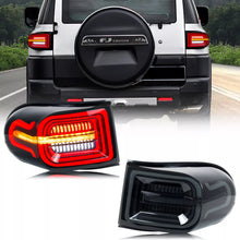Cargar imagen en el visor de la galería, inginuity time LED Tail Lights for Toyota FJ Cruiser 2007-2020 Start-up Animation Sequential Turn Signal Rear Lamps Assembly