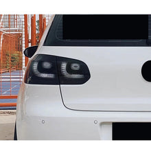 Load image into Gallery viewer, inginuity time LED R20 Tail Lights for Volkswagen VW Golf 6 MK6 MK VI 2008-2014 Sequential Turn Signal Black Rear Lamps Assembly