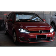 Load image into Gallery viewer, inginuity time LED Blackout Headlights for Volkswagen VW Golf 7 MK7 MK VII TDI TSI 2013-2017 Sequential Turn Signal Projector E-MARK ECE Front Lamps Assembly
