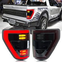Load image into Gallery viewer, inginuity time LED Tail Lights for Ford F-150 XLT Lariat P702 14th Gen 2021 2022 2023 2024 Start-up Animation Sequential Turn Signal Rear Lamps Assembly