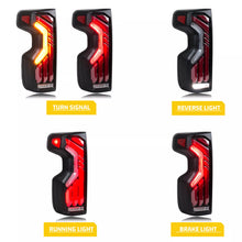 Cargar imagen en el visor de la galería, inginuity time LED Tail Lights for Chevrolet Chevy Silverado 1500 2500 3500 2019-2023 Start-up Animation Sequential Turn Signal Rear Lamps Assembly