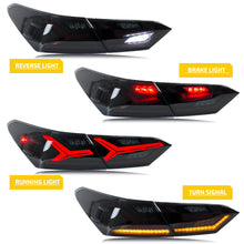 Cargar imagen en el visor de la galería, inginuity time LED Tail Lights for Toyota Camry 8th Gen 2018-2023 SE/XSE/LE/XLE/TRD Start-up Animation Sequential Signal Rear Lamps Assembly