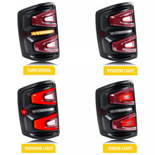 画像をギャラリービューアに読み込む, inginuity time LED Tail Lights for Chevrolet Silverado 1500 2500HD 3500HD 2014-2018 Start-up Animation Sequential Turn Signal Rear Lamps Assembly
