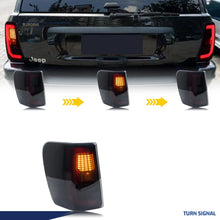 Load image into Gallery viewer, inginuity time LED Tail Lights for Jeep Grand Cherokee 1999-2004 Black Sequential Turn Signal Rear Lamps Assembly
