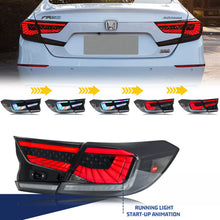 Load image into Gallery viewer, inginuity time LED RGB Tail Lights For Honda Accord 2018-2024 10th Gen Start-up Animation Sequential Turn Signal APP Control Rear Lamps Assembly