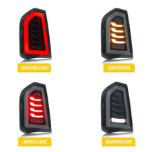 Load image into Gallery viewer, inginuity time LED Tail Lights for Chrysler 300 300C 300S 2015-2023 Hemi Touring Sedan Start-up Animation Sequential Turn Signal Rear Lamps Assembly