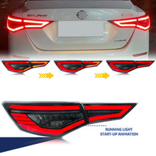 Load image into Gallery viewer, inginuity time LED Tail Lights for Nissan Sentra Sylphy 2020-2024 B18 SR SV Start-up Animation Sequential Signal Rear Lamps