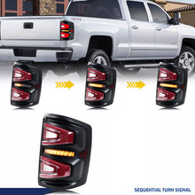 画像をギャラリービューアに読み込む, inginuity time LED Tail Lights for Chevrolet Silverado 1500 2500HD 3500HD 2014-2018 Start-up Animation Sequential Turn Signal Rear Lamps Assembly