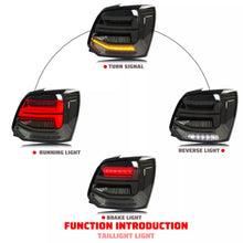 Load image into Gallery viewer, inginuity time LED Tail Lights for VW Volkswagen Polo 6R 6C GTI 2011-2020 Start-up Animation Sequential Turn Signal Rear Lamps Assembly