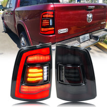 Load image into Gallery viewer, inginuity time LED Tail Lights for Dodge Ram 4th Gen 2009-2018 1500/2500/3500 Sequential Amber Turn Signal Start-up Animation Rear Lamps
