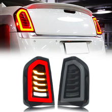 Load image into Gallery viewer, inginuity time LED Tail Lights for Chrysler 300 300C 300S 2015-2023 Hemi Touring Sedan Start-up Animation Sequential Turn Signal Rear Lamps Assembly