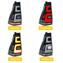 Load image into Gallery viewer, inginuity time LED Tail Lights for Toyota 4Runner 4th GEN 2003-2009 Sequential Start-up Animation Rear Lamp