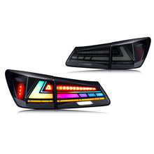 Load image into Gallery viewer, inginuity time LED RGB Tail Lights for Lexus IS250 IS350 ISF 2006-2013 APP Control Rear Lamps Assembly
