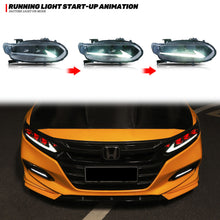 Load image into Gallery viewer, inginuity time LED Lexus Headlights Red Front Lamp for Honda Accord 2018-2022 Start Up Animation