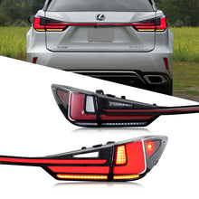 Load image into Gallery viewer, inginuity time LED Facelift Tail Lights with Trunk Lamp for Lexus RX450 RX350 2016-2021 Switchback Start-up Animation Rear Lamps Assembly