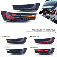 Load image into Gallery viewer, inginuity time LED GTS Tail Lights for BMW 3 Series G20 M3 2019-2024 With Start Up Animation Sequential Turn Signal Rear Lamp Assembly