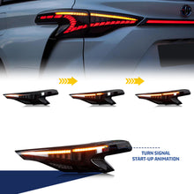 Cargar imagen en el visor de la galería, inginuity time LED Tail Lights & Middle Lamp for Toyota Sienna 2021 2022 2023 Start-up Animation Sequential Indicator Rear Lamps Set