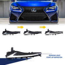 Load image into Gallery viewer, inginuity time LED Blue Animation Daytime Running Light kit for Lexus IS250 IS350 IS200t IS300 2014-2020