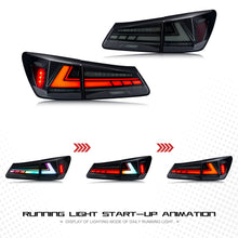 Load image into Gallery viewer, inginuity time LED RGB Tail Lights for Lexus IS250 IS350 ISF 2006-2013 APP Control Rear Lamps Assembly