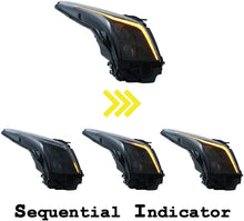 Load image into Gallery viewer, inginuity time LED Headlights for Cadillac ATS 2013-2019 With Start Up Animation Sequential Indicator Front Lamp Assembly Accessary