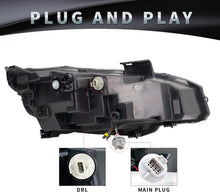 Load image into Gallery viewer, inginuity time LED 4 Projectors Headlights for 2016-2021 Honda Civic 10TH Gen Sedan Coupe Hatchback Type R Start Up Animation Sequential Turn Signal Accessary