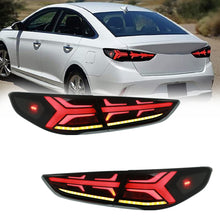 Load image into Gallery viewer, LED Tail Lights For Hyundai Sonata 2018 2019 Start-up Animation DRL Sequential Indicator Rear Lamp Assembly