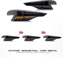 Cargar imagen en el visor de la galería, inginuity time LED Tail Lights & Middle Lamp for Toyota Sienna 2021 2022 2023 Start Up Animation Sequential Turn Signal Rear Lamp Assembly