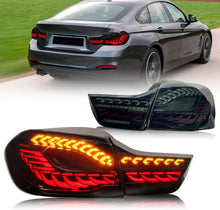 Cargar imagen en el visor de la galería, inginuity time LED Tail Lights for BMW M4 GTS F32 F33 F82 F36 F82 F83 2014-2020 Sequential Indicator Start Up Animation Rear Lamp Assembly