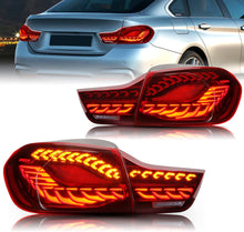 Cargar imagen en el visor de la galería, inginuity time LED Tail Lights for BMW M4 GTS F32 F33 F82 F36 F82 F83 2014-2020 Sequential Indicator Start Up Animation Rear Lamp Assembly
