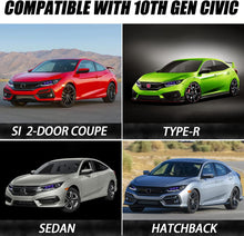 Load image into Gallery viewer, inginuity time LED 4 Projectors Headlights for 2016-2021 Honda Civic 10TH Gen Sedan Coupe Hatchback Type R Start Up Animation Sequential Turn Signal Accessary