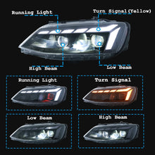Load image into Gallery viewer, inginuity time LED Headlights for VW Volkswagen Jetta MK6 2012-2018 Start Up Animation Sequential Turn Signal Accessary