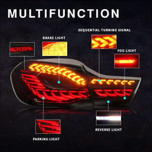 Cargar imagen en el visor de la galería, inginuity time LED Tail Lights for BMW M4 GTS F32 F33 F82 F36 F82 F83 2014-2020 Sequential Indicator Start Up Animation Rear Lamp Assembly