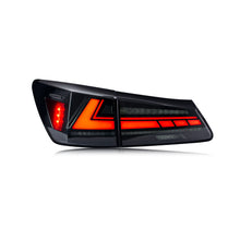 Load image into Gallery viewer, inginuity time LED RGB Tail Lights for Lexus IS250 IS350 ISF 2006-2013 APP Control Rear Lamps Assembly