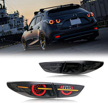 Load image into Gallery viewer, inginuity time LED Tail Lights for Mazda 3 2019 2020 2021 2022 Sedan Axela Start-up Animation Taillights Rear Lamps Accessary