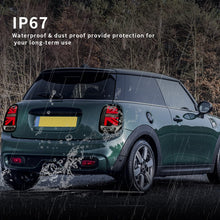 Cargar imagen en el visor de la galería, inginuity time LED Tail Lights for Mini Cooper F55-57 Union Jack Light Sequential Indicator Rear Lamp Assembly