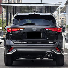Load image into Gallery viewer, inginuity time LED Tail Lights for Toyota Highlander 2020 2021 2022 Black Sequential Indicator Start Up Animation Rear Lamps