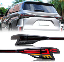 Cargar imagen en el visor de la galería, inginuity time LED Tail Lights & Middle Lamp for Toyota Sienna 2021 2022 2023 Start Up Animation Sequential Turn Signal Rear Lamp Assembly