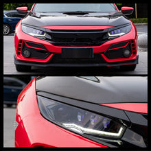 Load image into Gallery viewer, inginuity time LED 4 Projectors Headlights for 2016-2021 Honda Civic 10TH Gen Sedan Coupe Hatchback Type R Start Up Animation Sequential Turn Signal Accessary