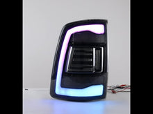 Load and play video in Gallery viewer, inginuity time LED RGB Tail Lights for Dodge Ram 4th GEN 2009-2018 Rear Lamps Start-up Animation Sequential Turn Signal Assembly