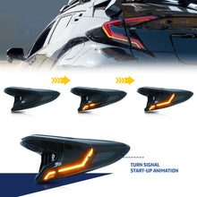 Load image into Gallery viewer, inginuity time LED Tail Lights for Toyota C-HR 2018 2019 2020 2021 2022 Start-Up Animation Blackout Rear Lamp Assembly